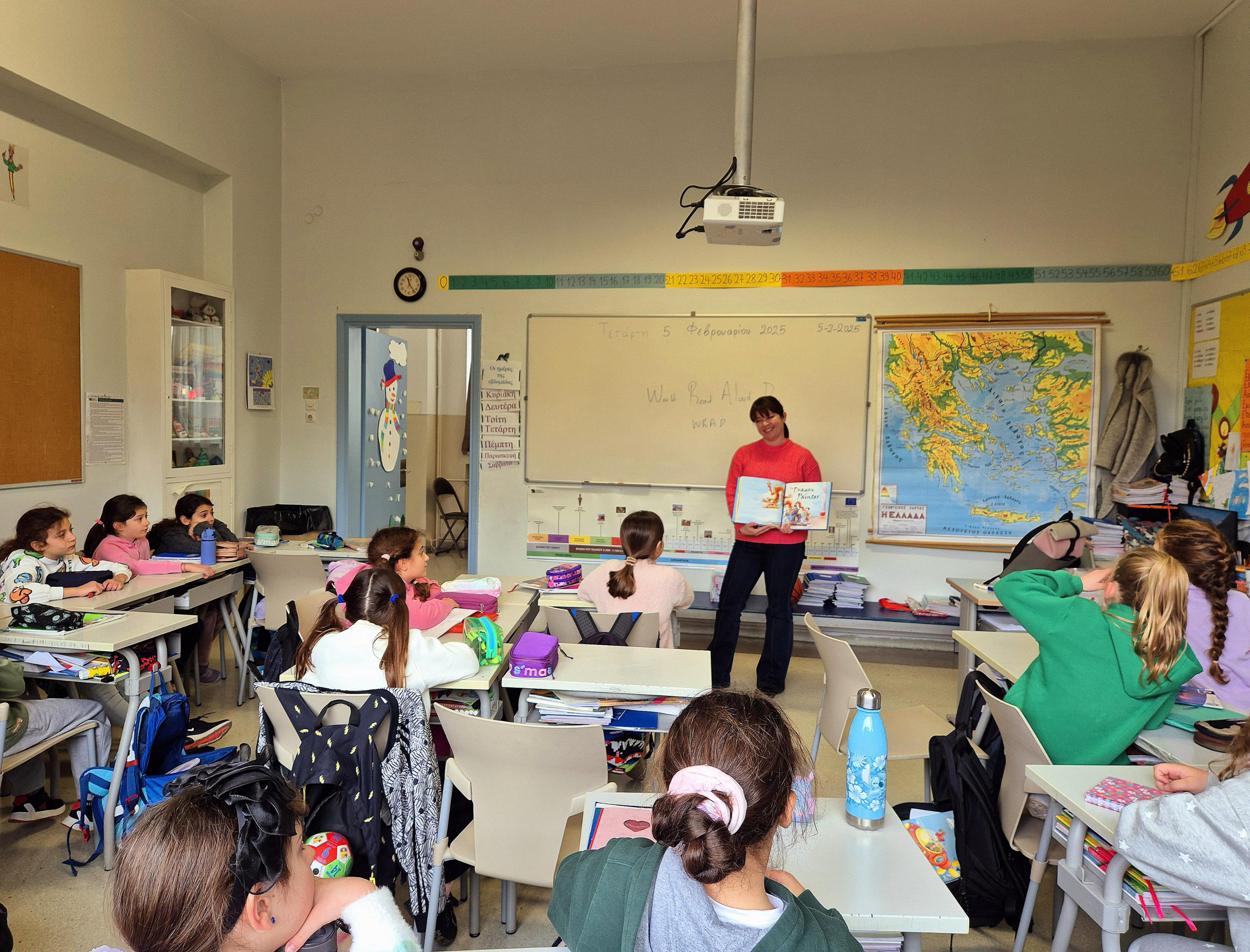 World Read Aloud Day - Ή αλλιώς Παγκόσμια Ημέρα Μεγαλόφωνης Αφήγησης 