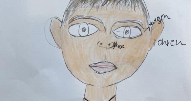 Το πορτρέτο μου στα Γερμανικ