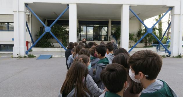 Επίσκεψη στην ΕΥΔΑΠ από τη δ’ τάξη Επίσκεψη στην ΕΥΔΑΠ από τη δ’ τάξη
