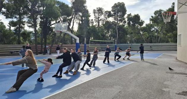 Συνάντηση των του τμήματος γ3 με τα παιδιά που φιλοξενούνται στη Home Project