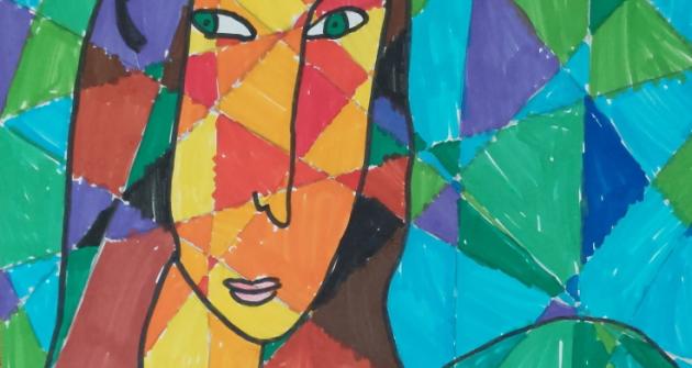 Ο Modigliani συναντά τον Picasso στα έργα της ε’ τάξης