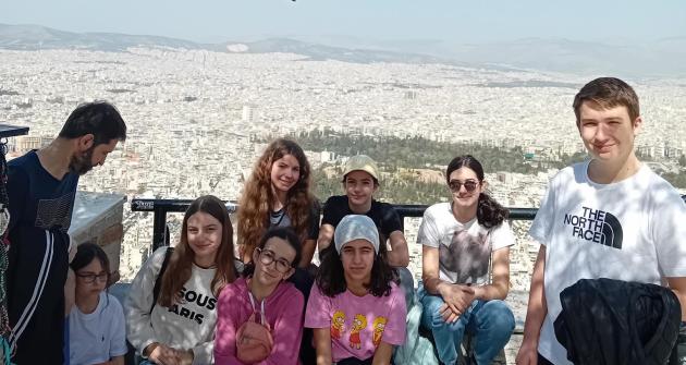 Περίπατος στον Λυκαβηττό Περίπατος στον Λυκαβηττό
