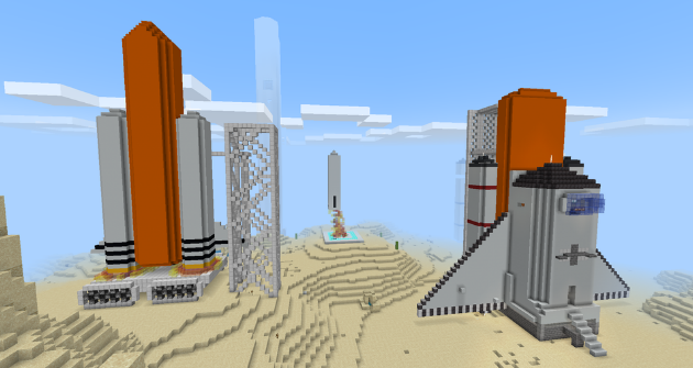 Σχεδιάζοντας διαστημικές αποστολές στο Minecraft Σχεδιάζοντας διαστημικές αποστολές στο Minecraft