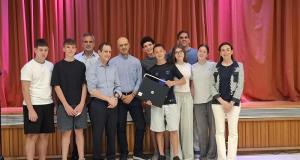 Δωρεά υπερηχογράφου στην Axion Hellas από τη Μαθητική Κοινότητα του Γυμνασίου!