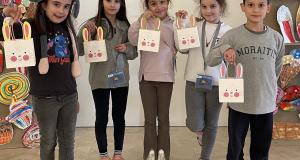 Ο Πασχαλινός λαγός επισκέφτηκε το Τμήμα Γερμανικών