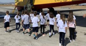 Επίσκεψη του Νηπιαγωγείου στην 112 Πτέρυγα Μάχης