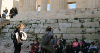 Η δ΄ τάξη στην Ακρόπολη