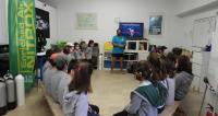 Η β’ τάξη στο Athens Divers Club