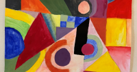 Παραλλαγές πάνω στο έργο της Sonia Delaunay 