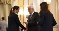 Βράβευση από τον Πρόεδρο της Δημοκρατίας