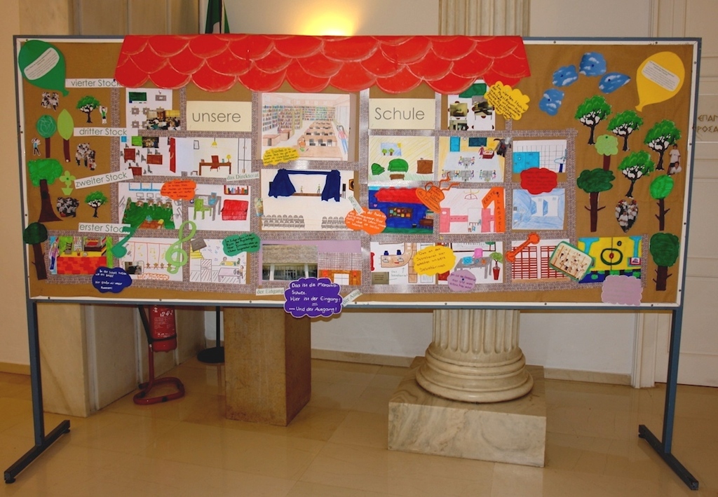 Unsere Schule – Το Σχολείο στα Γερμανικά - Κεντρική Εικόνα