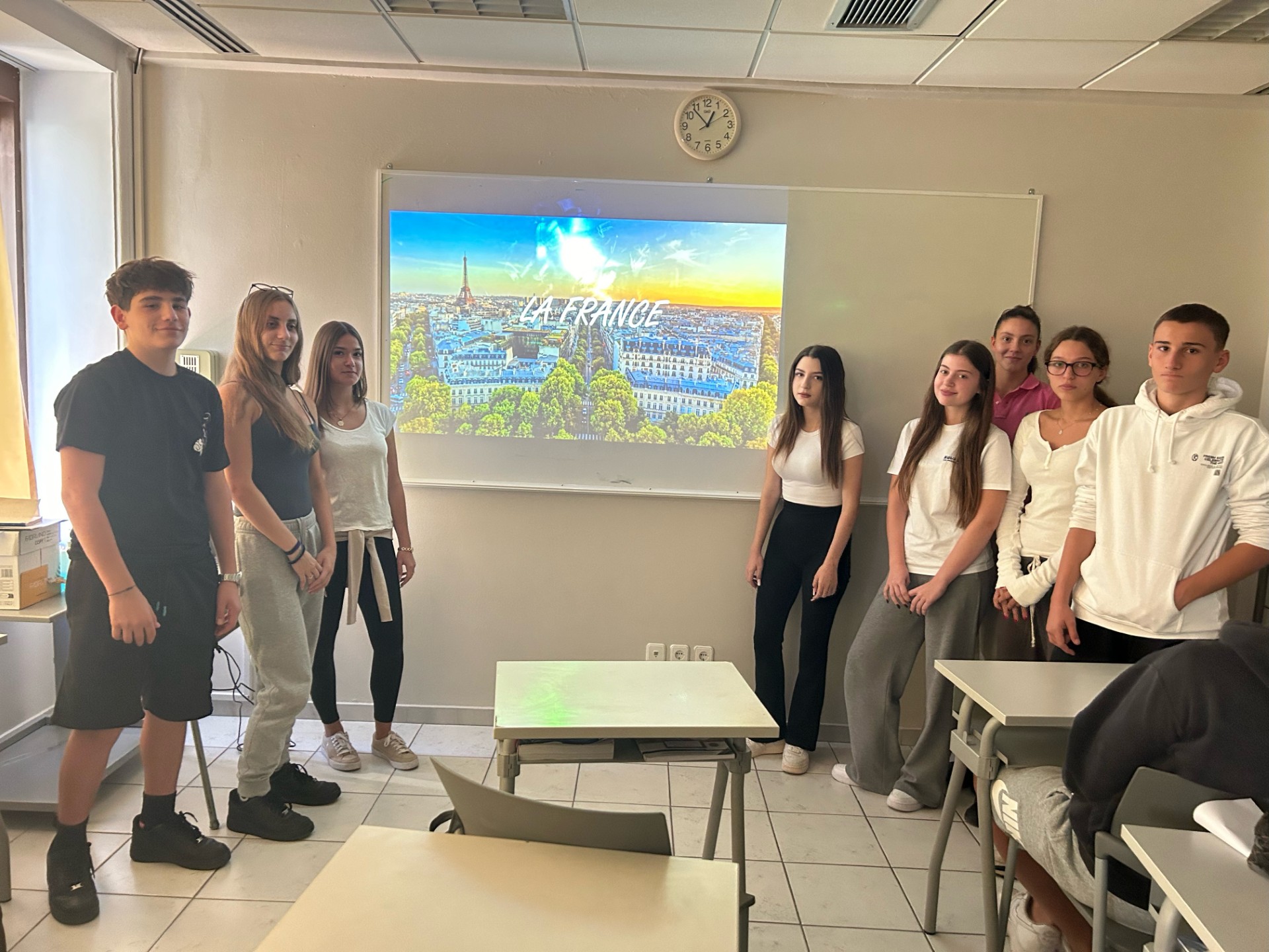 Στο πλαίσιο του εορτασμού της Ευρωπαϊκής Ημέρας Ξένων Γλωσσών, η τάξη της Α Λυκείου