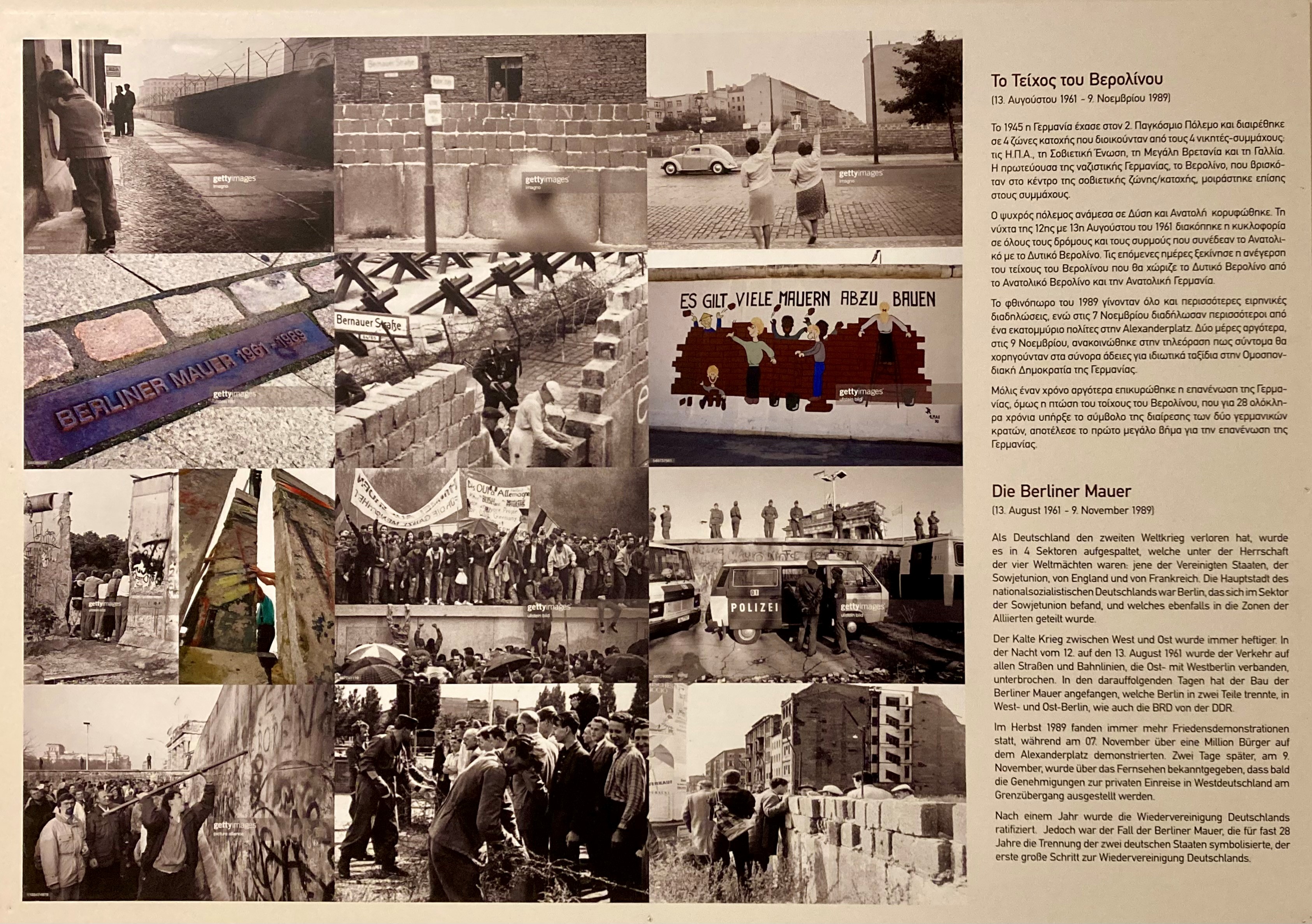 Το Τείχος του Βερολίνου