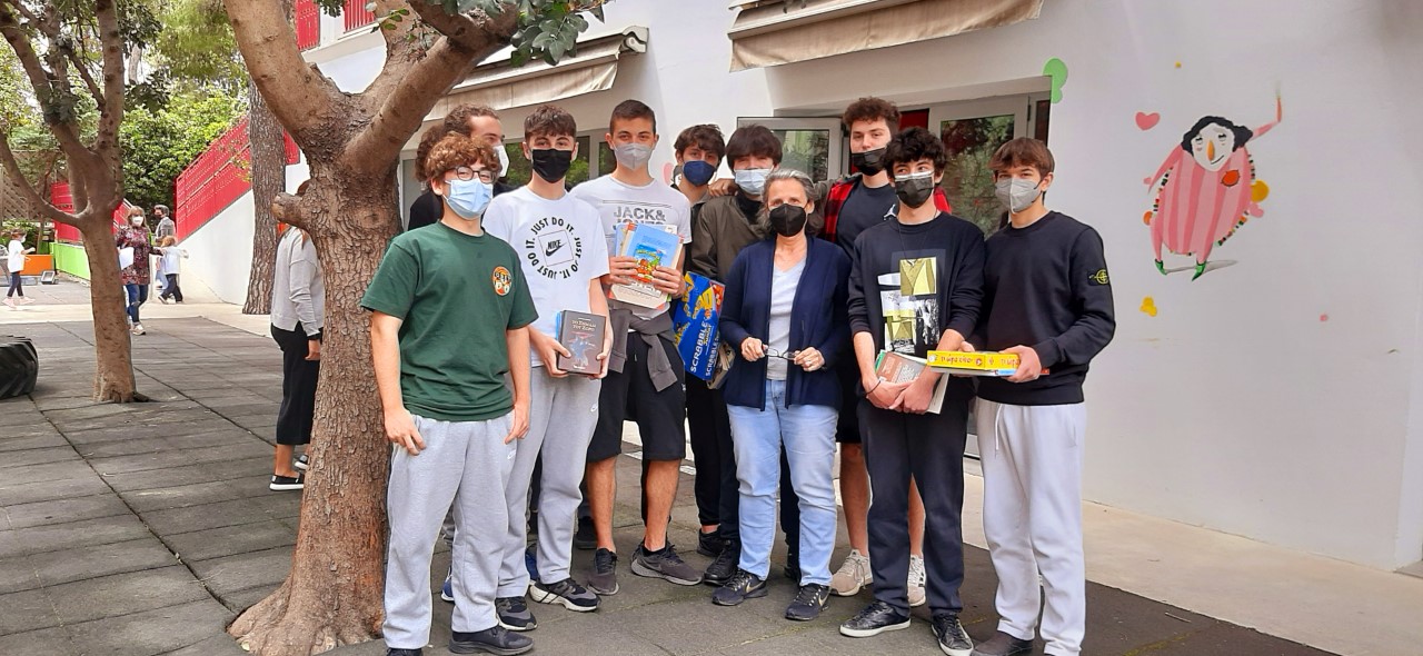 Το τμήμα Γερμανικών στηρίζει το Library4all