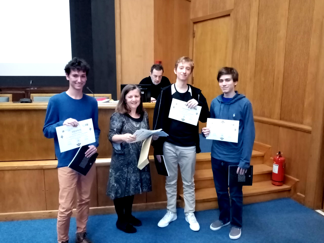 Βραβείο στον Πανελλήνιο Διαγωνισμό EUSO