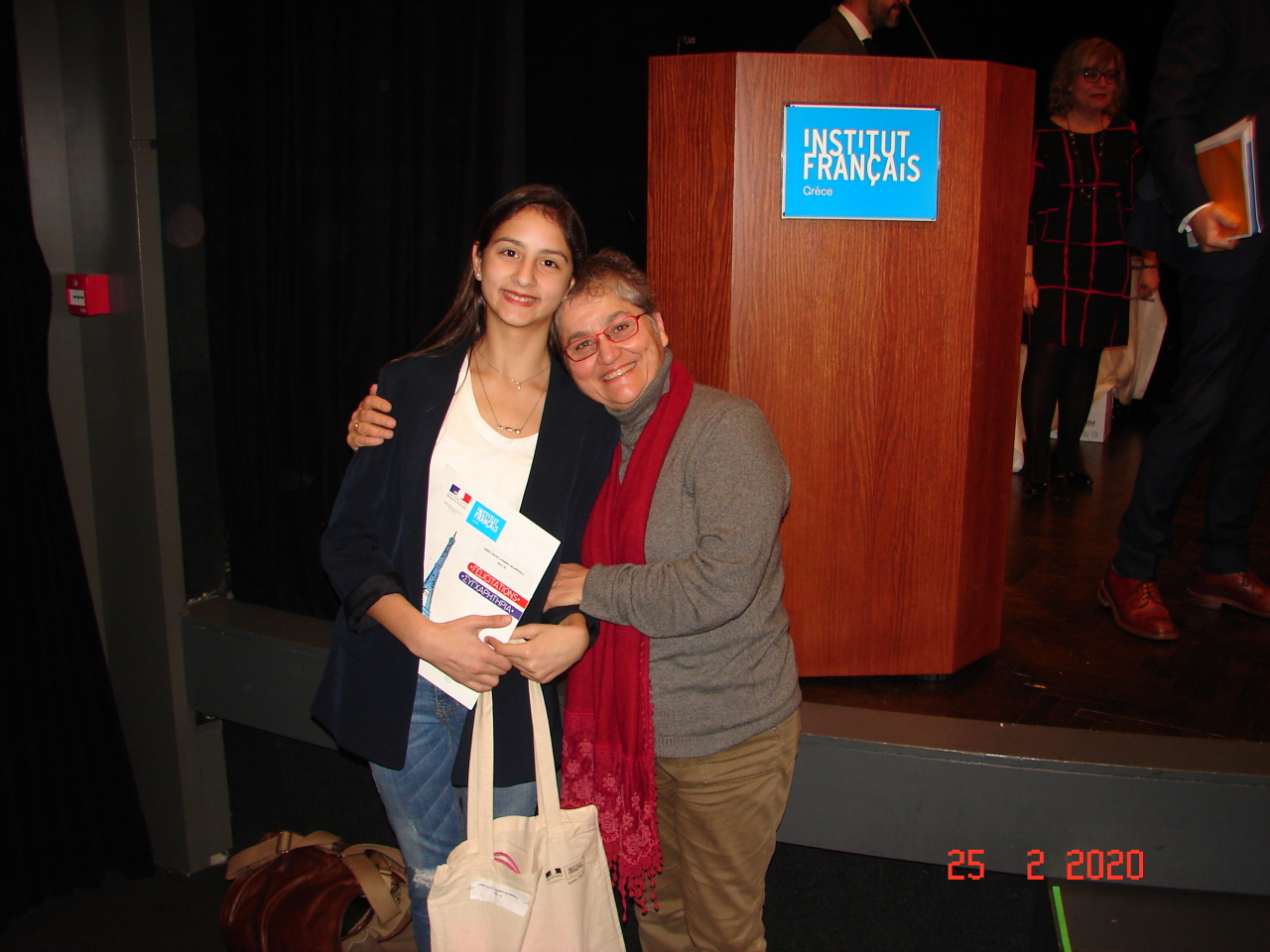 Βράβευση στο Γαλλικό Ινστιτούτο