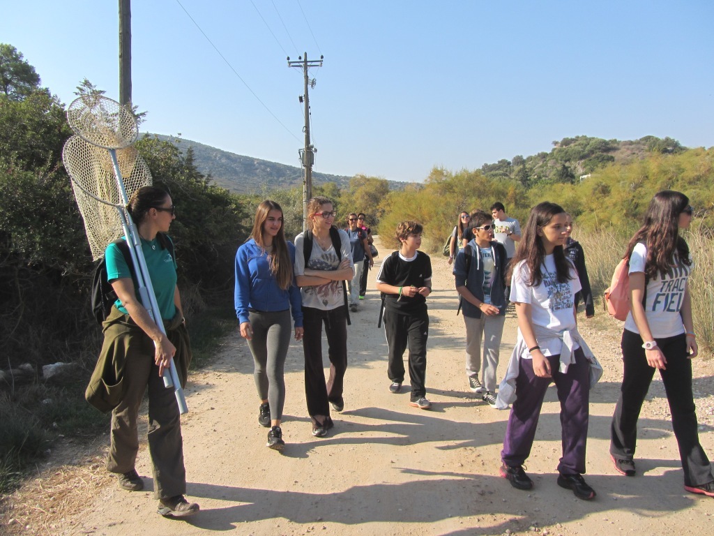 Kαθαρισμός υγρότοπου Βραυρώνας
